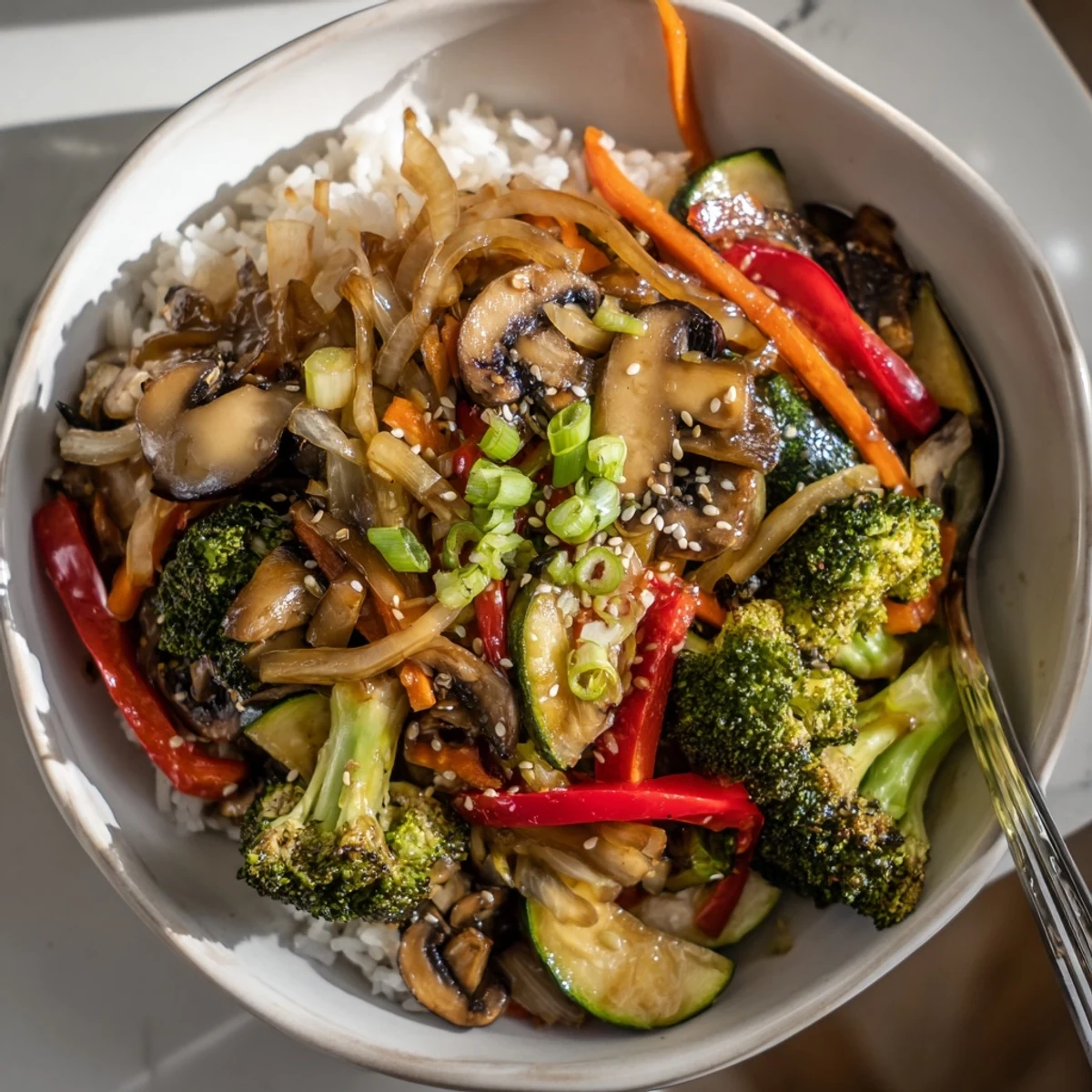 Japanese Hibachi Veggie Bowls
