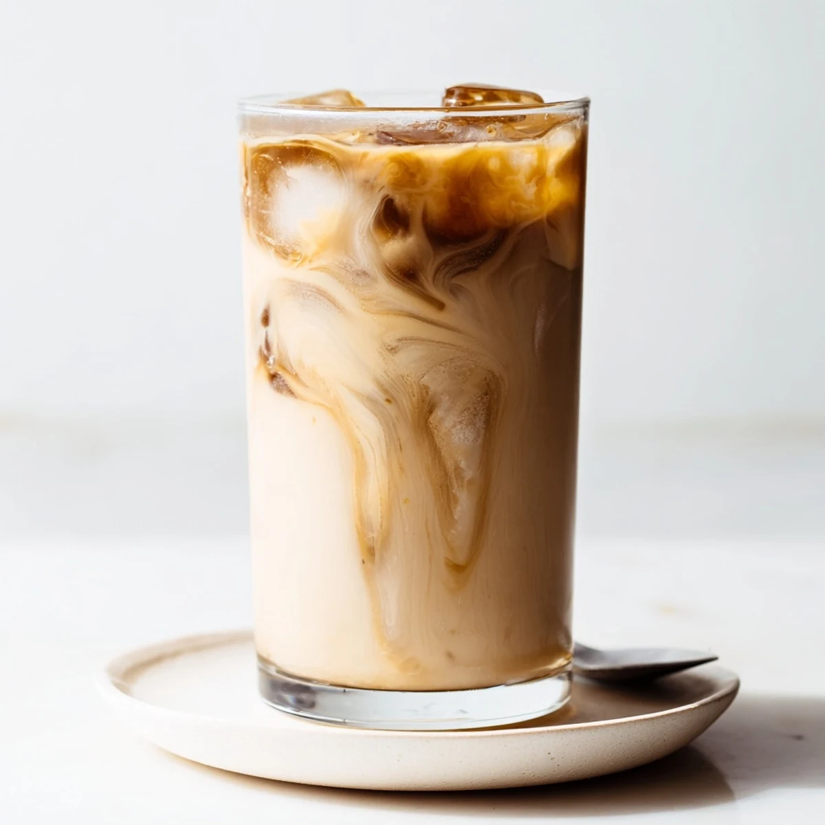 Cold brew coffee combined with tahini and plant-based milk for a nutty delight.