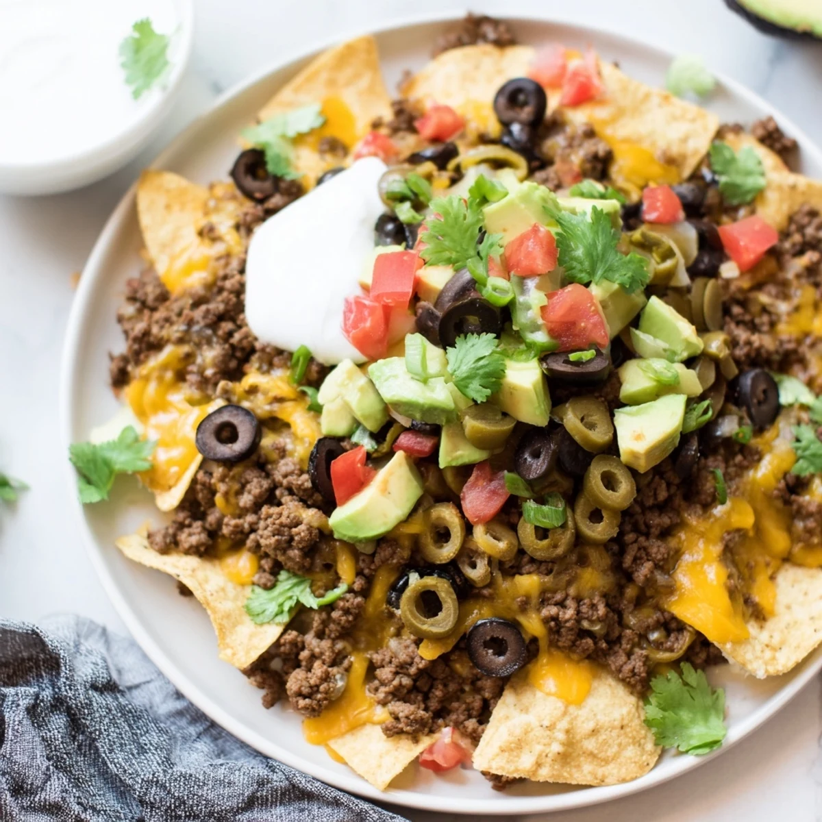 Sheet Pan Nachos Beef