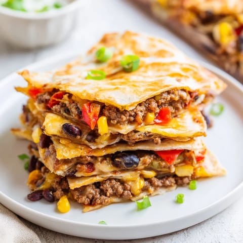 Sheet Pan Quesadillas Beef