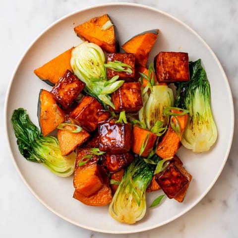 Miso-Glazed Tofu & Squash