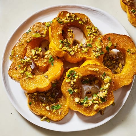 Baked Delicata Squash Rings
