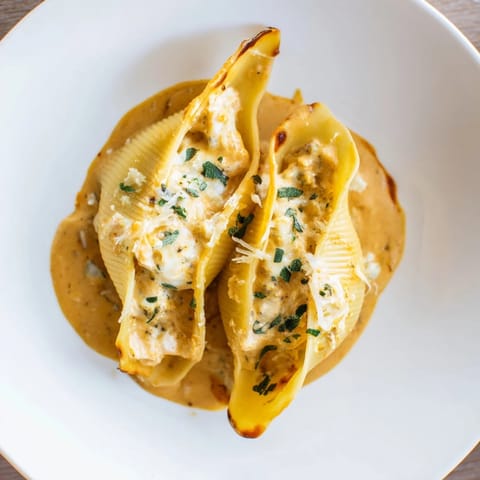 Pumpkin & Gouda Stuffed Shells