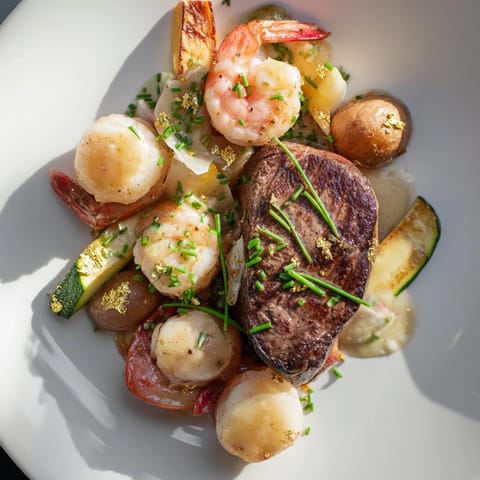 Golden Heart Luxury Platter