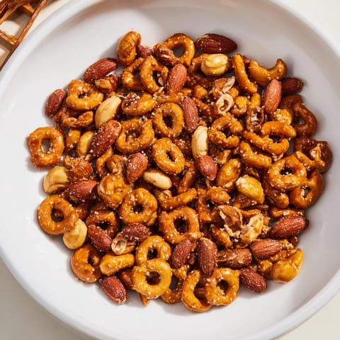 Salted Caramel Pretzels Nuts