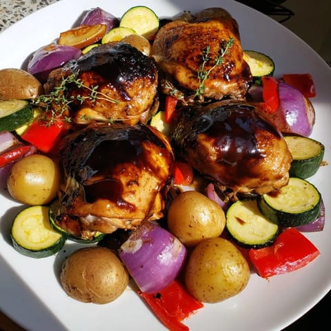 Black Garlic Balsamic Chicken