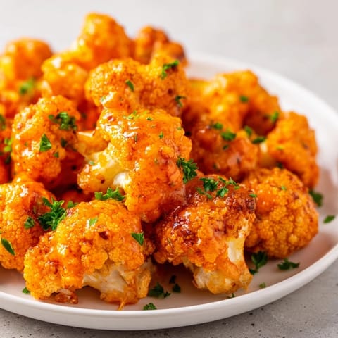 Buffalo Cauliflower Bites