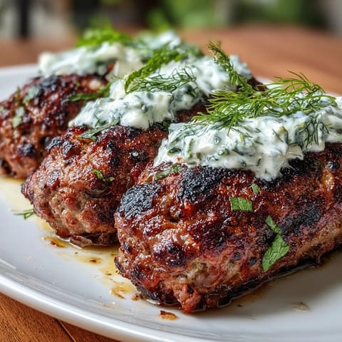 Lamb Kofta with Tzatziki