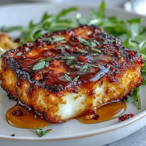 Hot Honey Halloumi