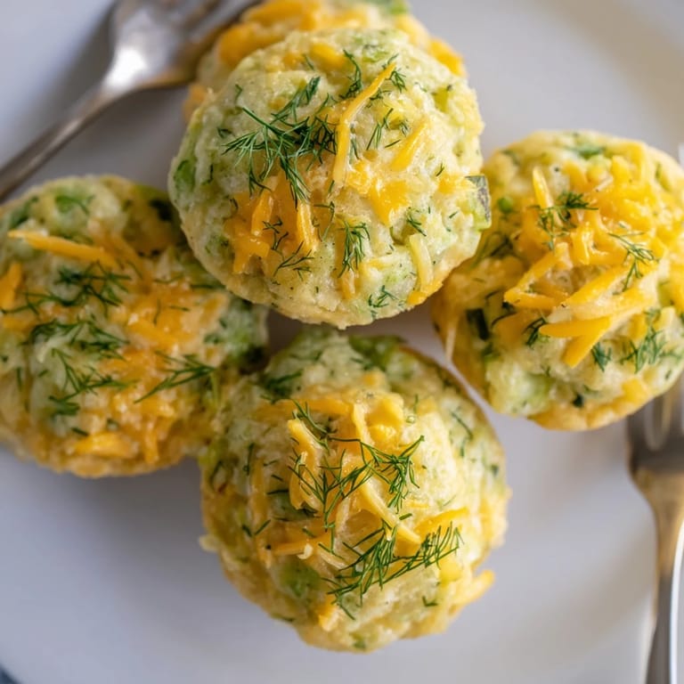 Tangy mini muffin bites filled with dill pickles and creamy cheese goodness.  