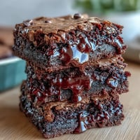 Decadent brownie cookies with chocolate chips, soft and fudgy with rich melted chips throughout.  